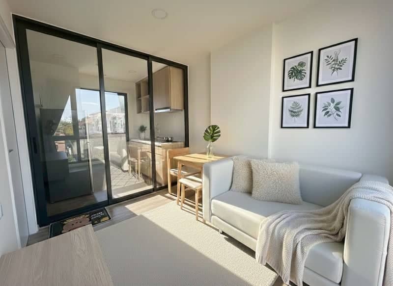 Beat Sukhumvit — Muji Style Cozy Living | Washer-Dryer | Near BTS Bang Chak