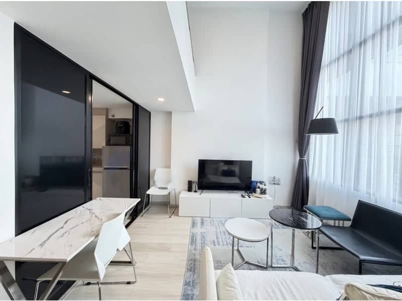 Knightsbridge Prime Sathorn — Двухуровневая квартира | Вид на Mahanakhon