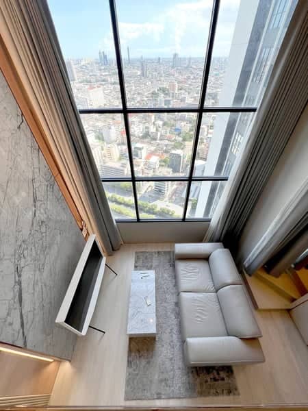 Knightsbridge Prime Sathorn — Private Duplex City View | Near BTS Chong Nonsi