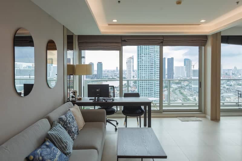 The River Condo — Spacious Luxury Unit | Fully Furnished | Charoennakorn