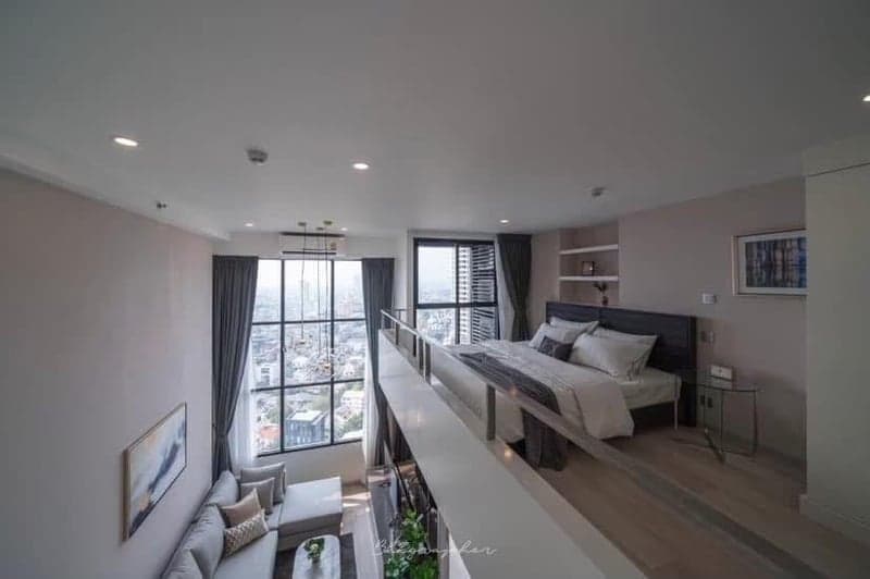 Knightsbridge Prime Sathorn — Duplex Corner Unit | High Floor City View | Near BTS Chong Nonsi photo 2