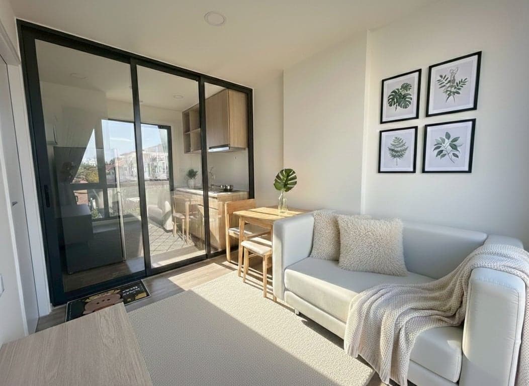 Beat Sukhumvit — Muji Style Cozy Living | Washer-Dryer | Near BTS Bang Chak