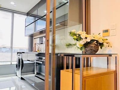 Sathorn Corner Unit — High Floor River View | Quiet Luxury Living photo 4