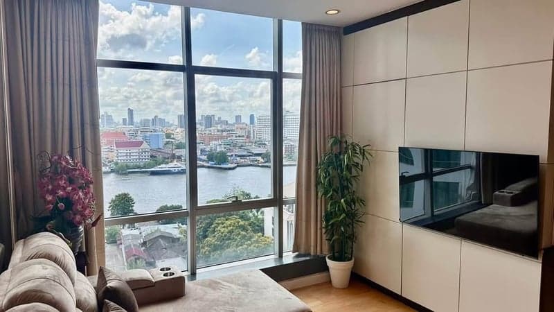 Baan Sathorn Chaophraya — River View Luxury | Near BTS & ICONSIAM photo 2