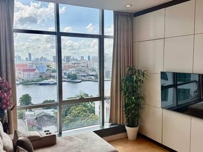 Baan Sathorn Chaophraya — River View Luxury | Near BTS & ICONSIAM photo 2
