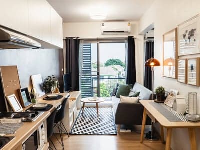 A Space Play Ratchada - Sutthisarn — Garden View Scandinavian Unit photo 2
