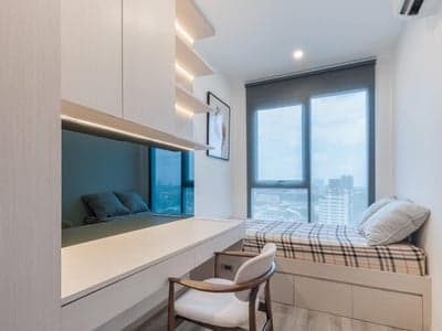Ideo Mobi Sukhumvit 66 — High Floor Unblocked View | Walk to BTS photo 4