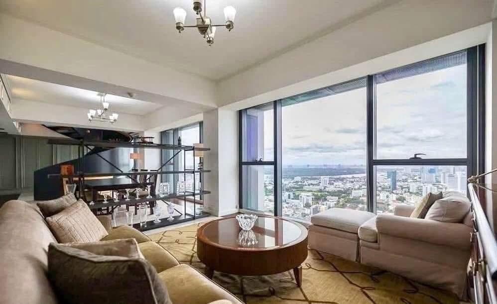 The Met Sathorn — Rare Duplex River View | Private Lift | Sathorn